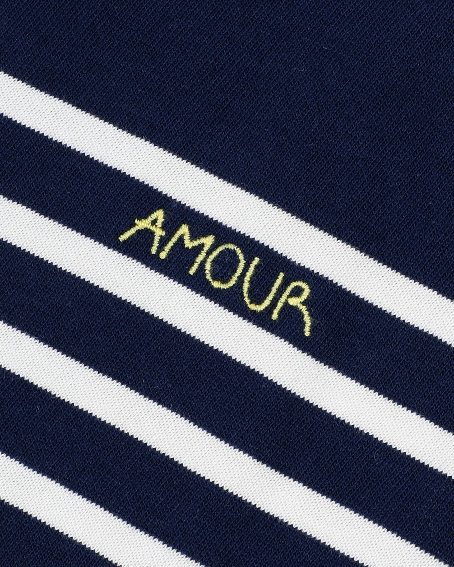 Amour Montpar Sailor Shirt - Midnight Blue Ivory