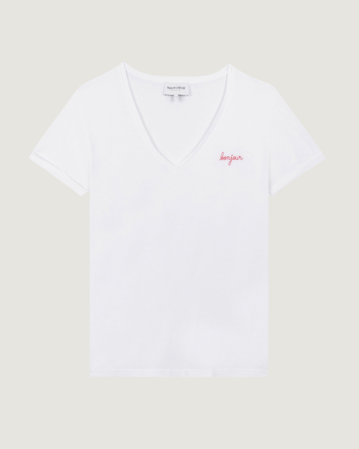 Bonjour Château T-Shirt - White