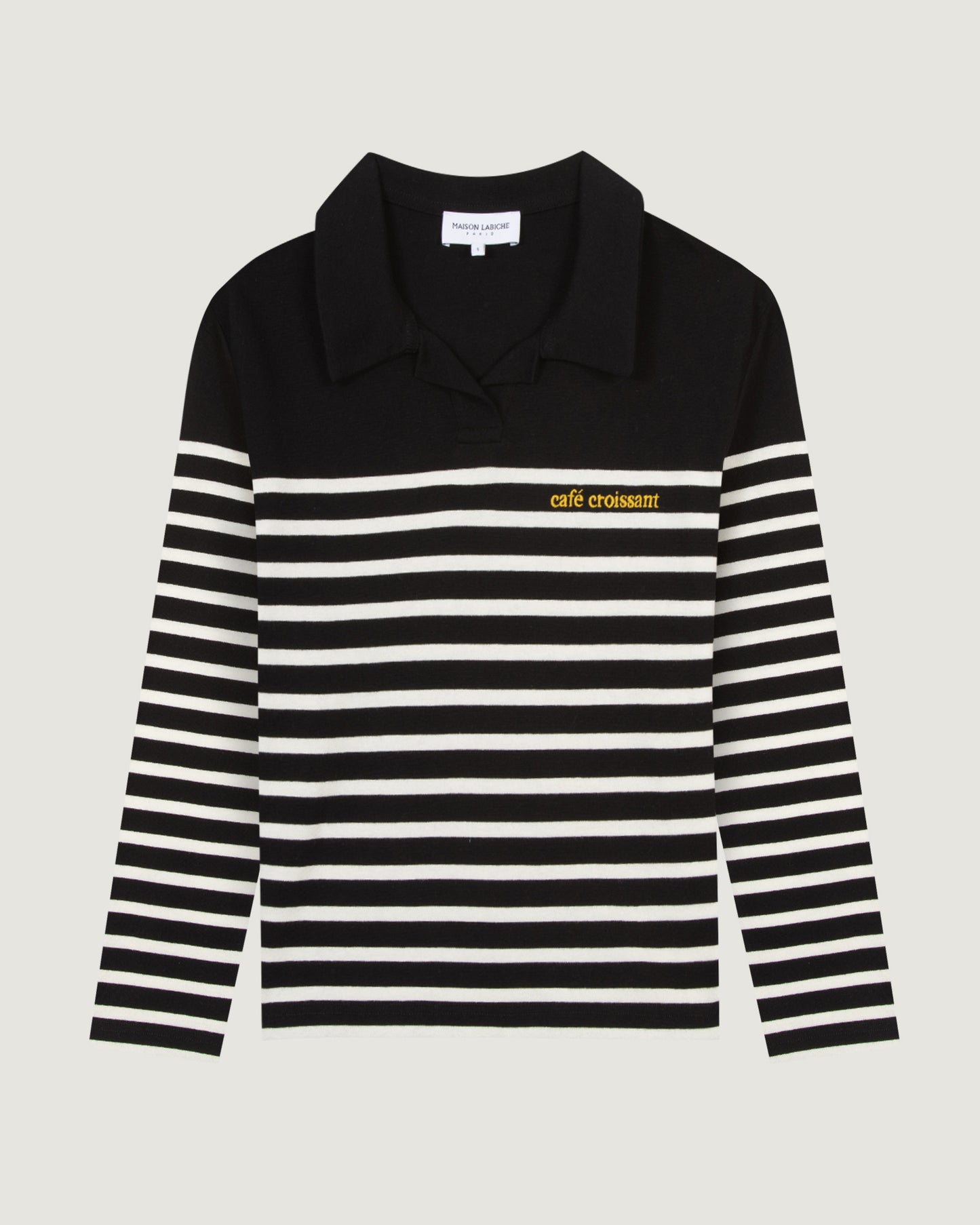 Café Croissant Marces Polo - Black Ivory