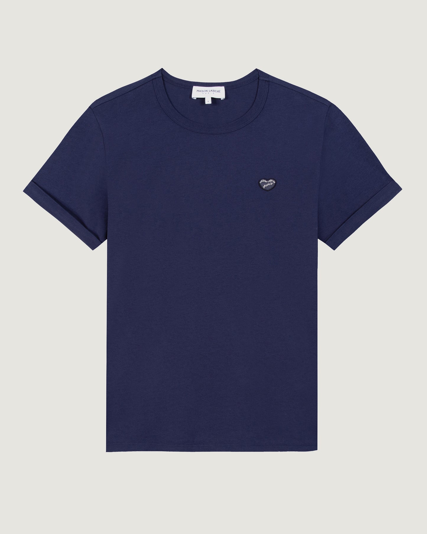 Patch Coeur Poitou T-Shirt - Navy