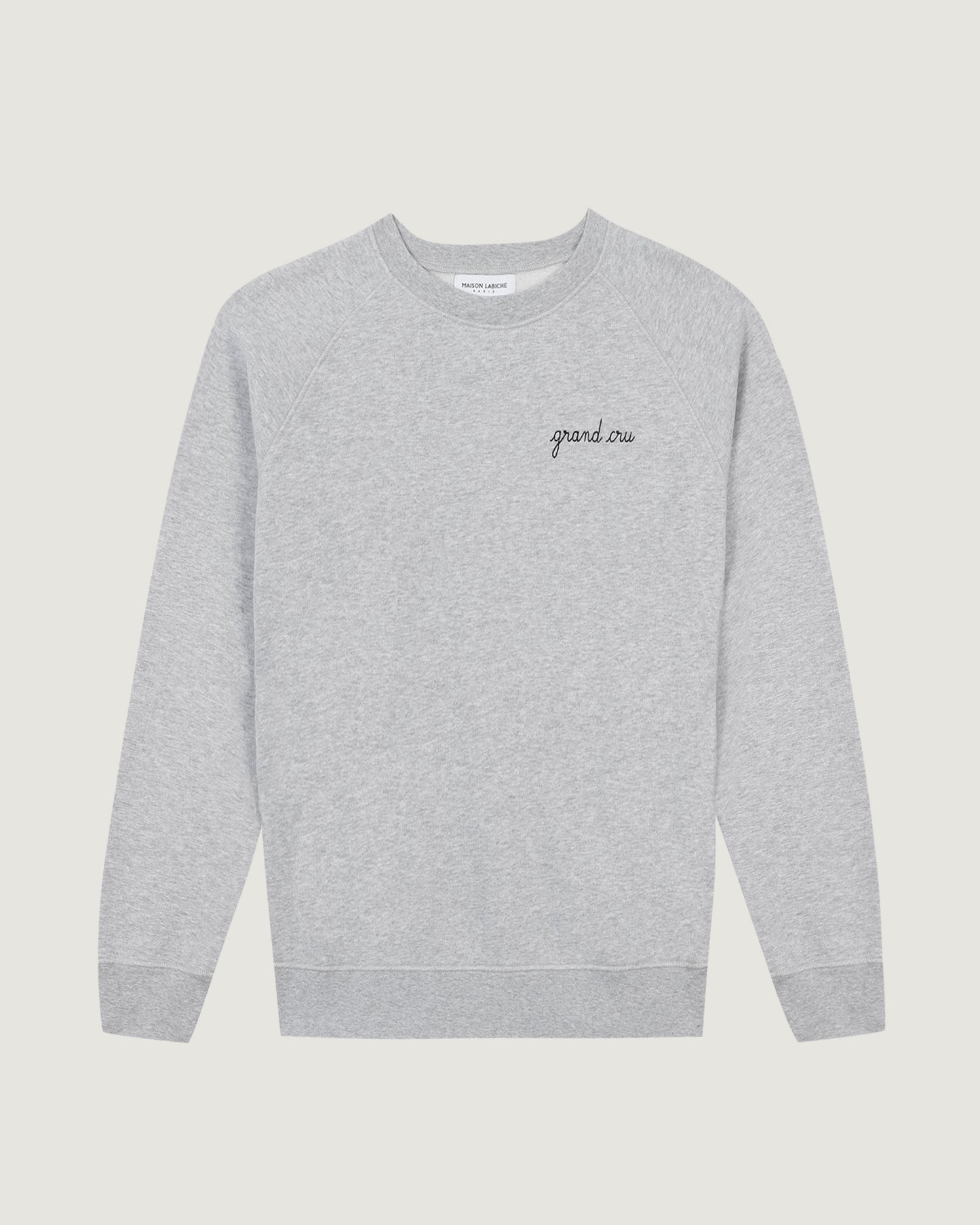 Grand Cru Saint Ange Sweatshirt - Light Heather Grey