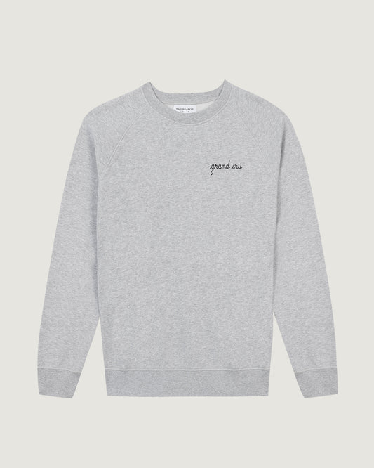 Grand Cru Saint Ange Sweatshirt - Light Heather Grey